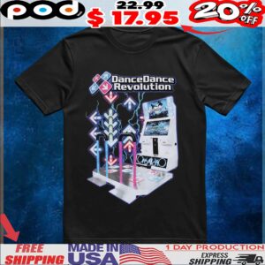 Dance Dance Revolution Machine T Shirt