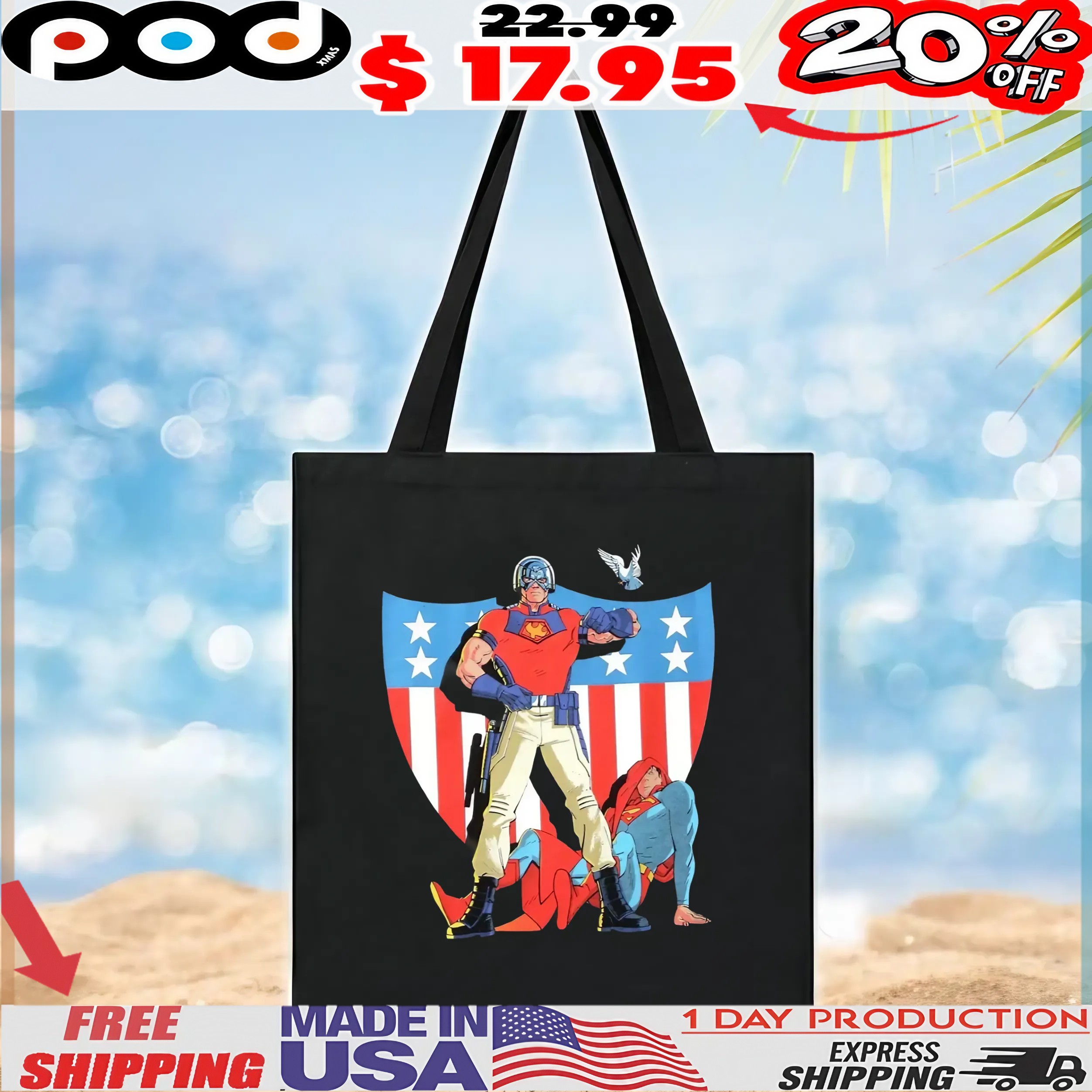 Dc Comics Peacemaker And Superman T Shirt Dc Comics Peacemaker And Superman T Shirt