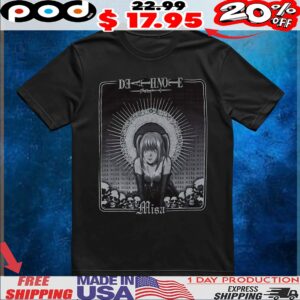 Death Note Misa Tarot Card T Shirt