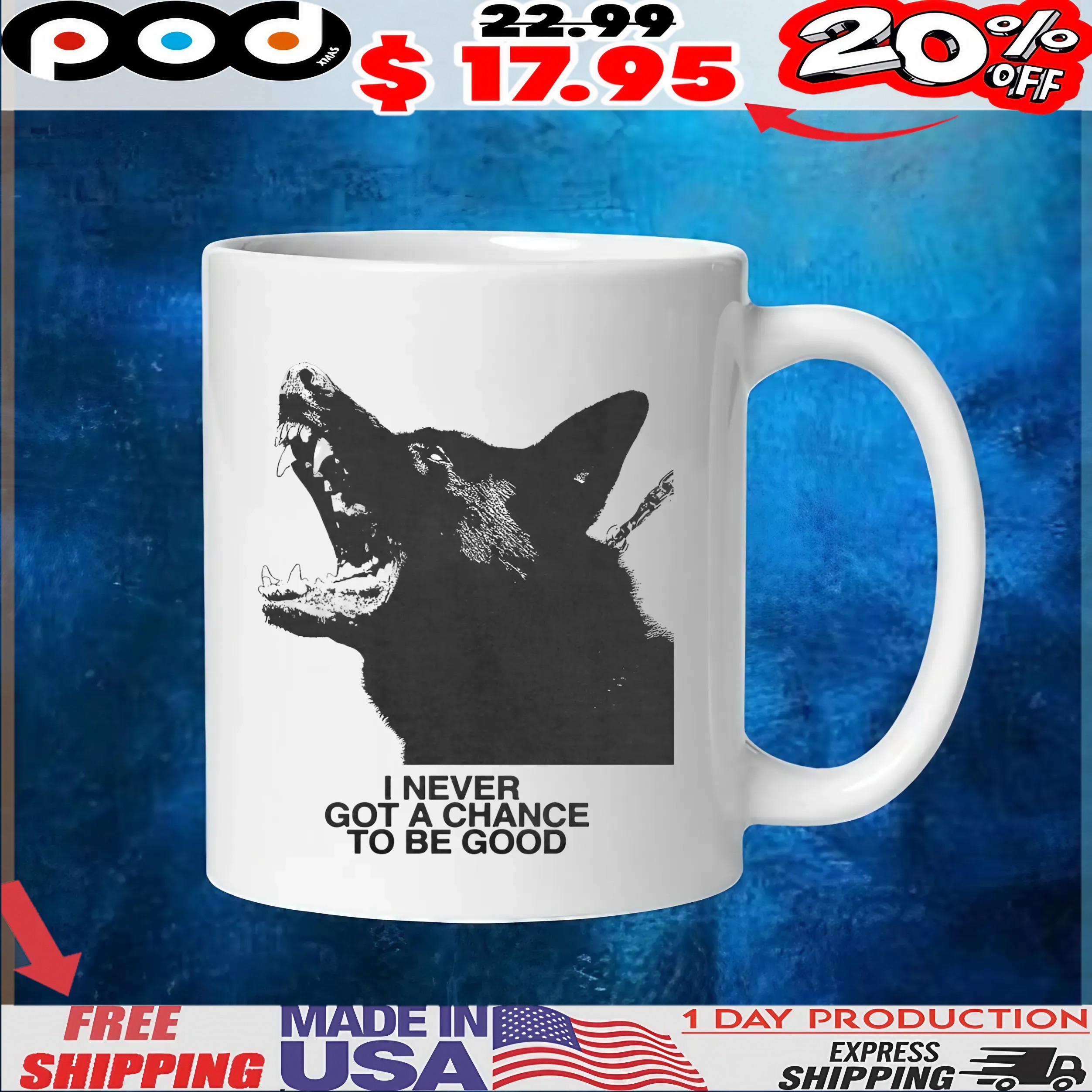 Dog I Never Got A Chance To Be Good T Shirt