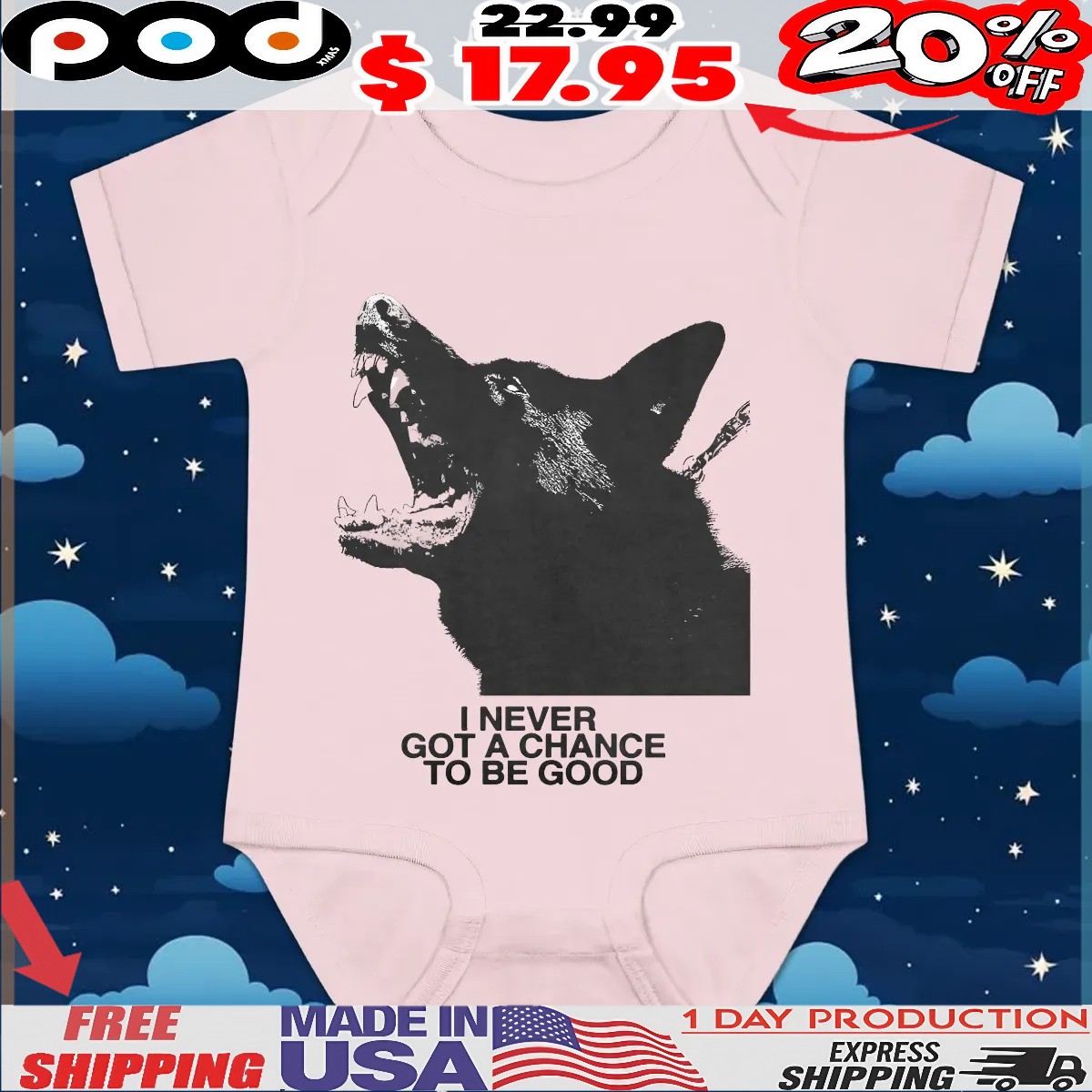 Dog I Never Got A Chance To Be Good T Shirt