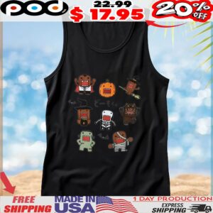 Domo Halloween Costumes collage T Shirt