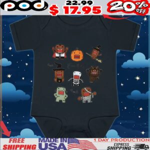 Domo Halloween Costumes collage T Shirt