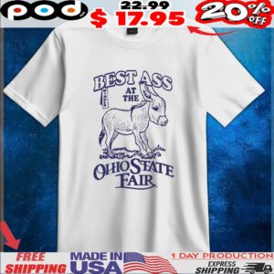 Donkey Best Ass At The Ohio State Fair T Shirt
