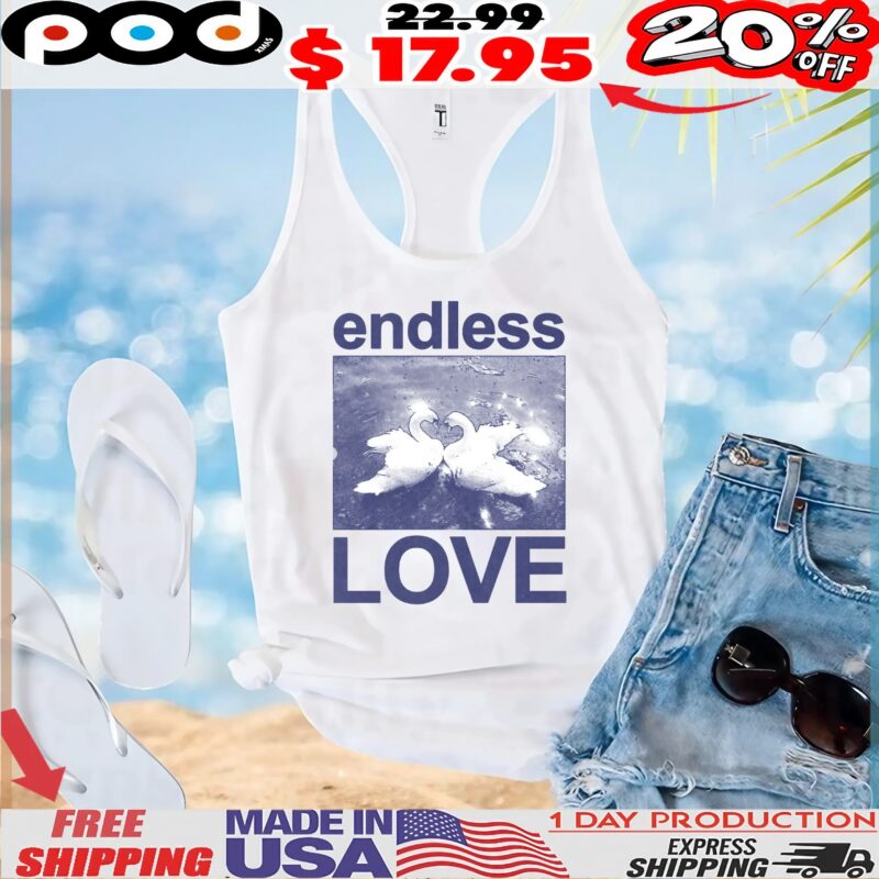 Pair Of Swans Endless Love T Shirt