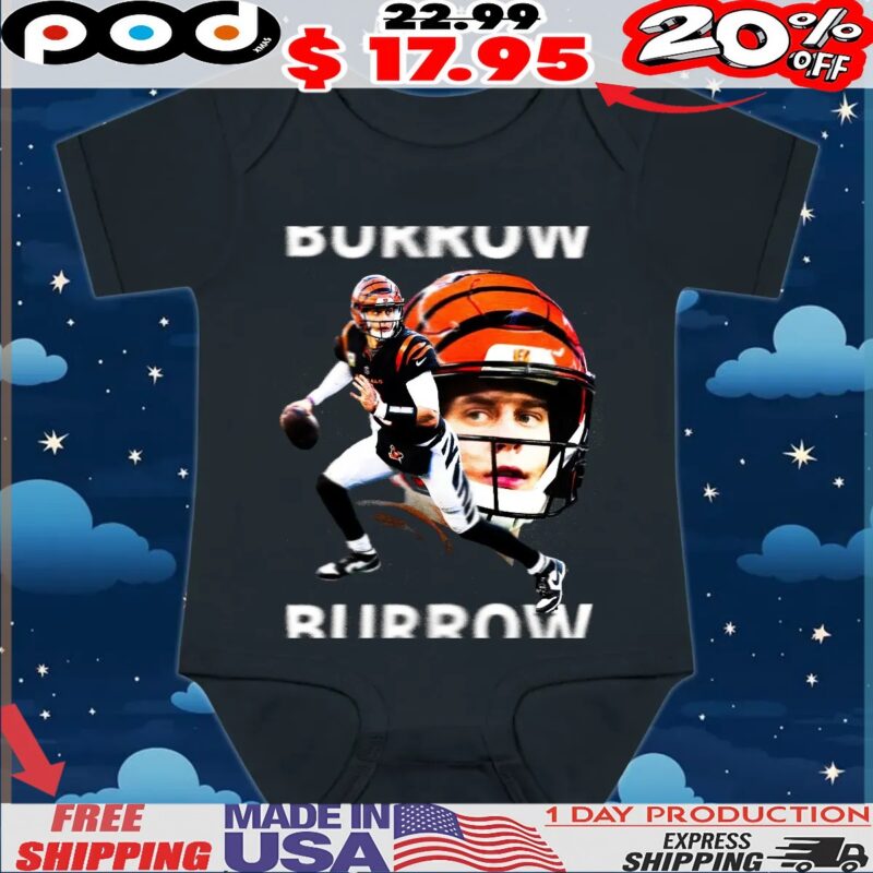 Joe Burrow Cincinnati Bengals NFL Collage T Shirt