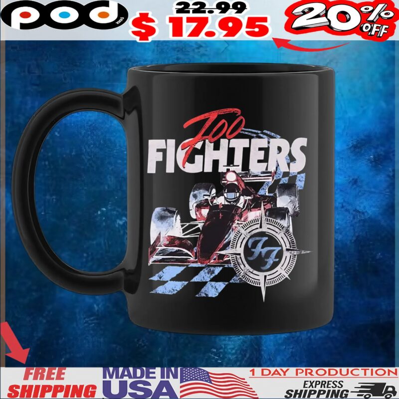 Foo Fighters Race Car T Shirt
