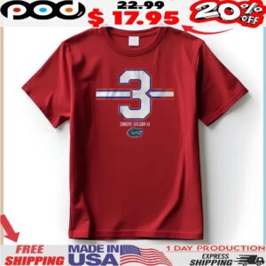 Florida Football Eugene Wilson III 3 Stripe T Shirt