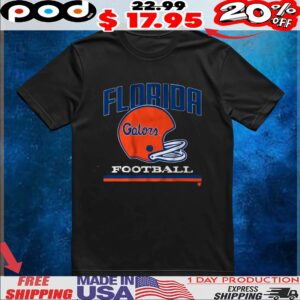 Florida Football Vintage Helmet T Shirt