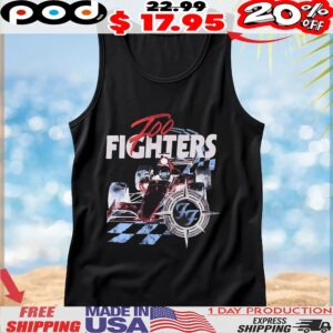 Foo Fighters Race Car T Shirt