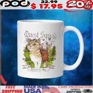 Fourth Wing Quest Squad Broccoli Cat T Shirt