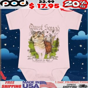 Fourth Wing Quest Squad Broccoli Cat T Shirt