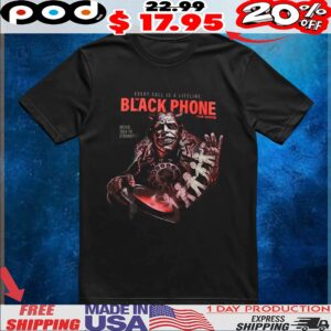 Fright Rags Every Call Is A Lifeline The Black Phone Movie Never Talk To Strangers T Shirt