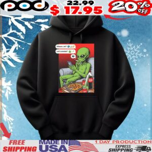 Funny Alien Smoking Where U At Let's Smoke T Shirt