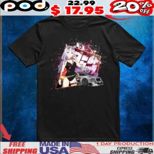 Gold Ship Uma Musume Pretty Derby Mercedes-Benz W202 AMG DTM T Shirt