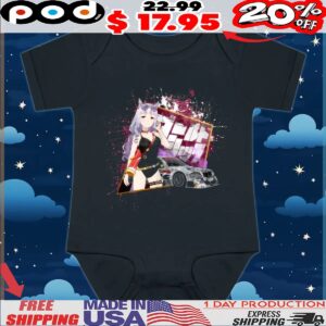 Gold Ship Uma Musume Pretty Derby Mercedes-Benz W202 AMG DTM T Shirt