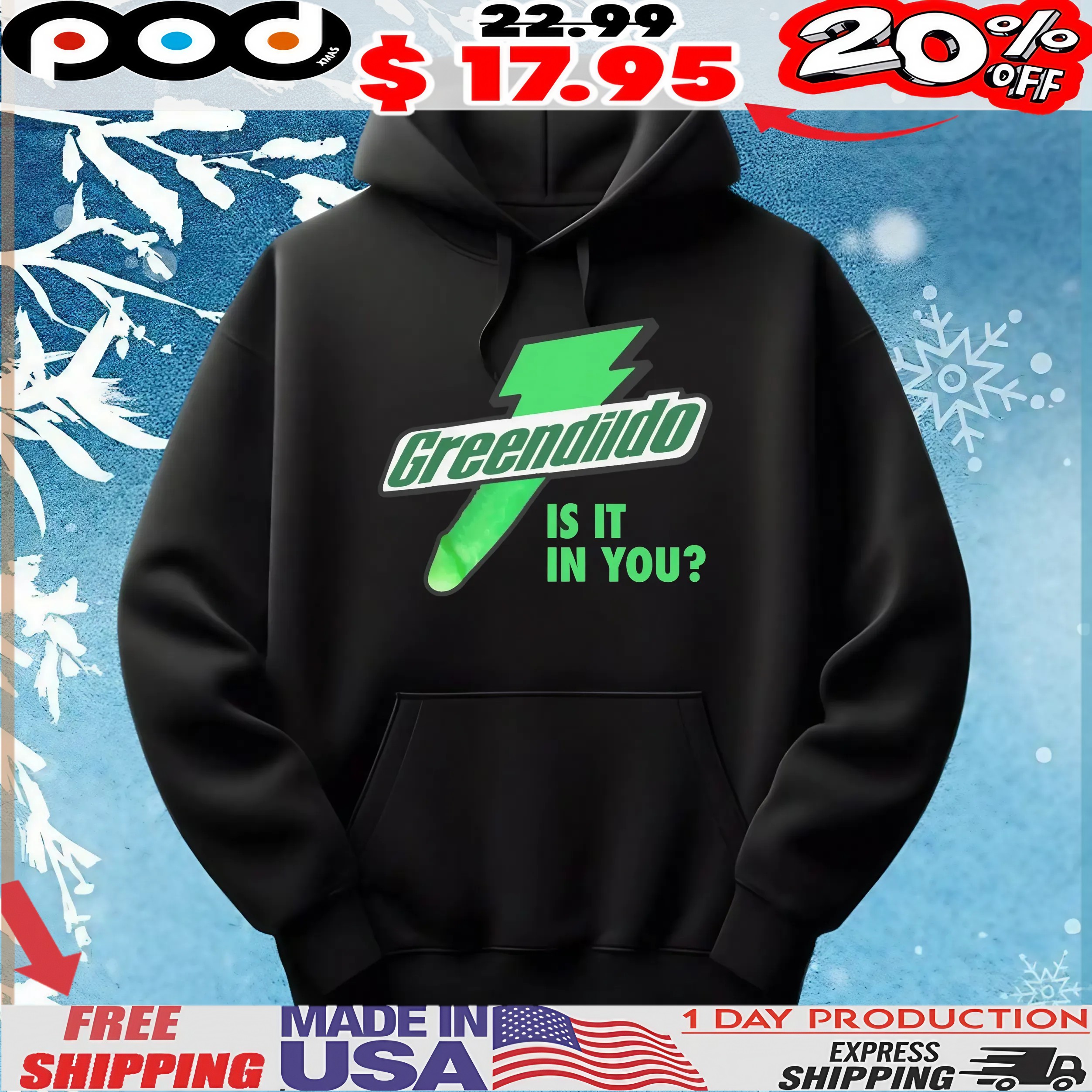 Green Dildo Is It In You T Shirt