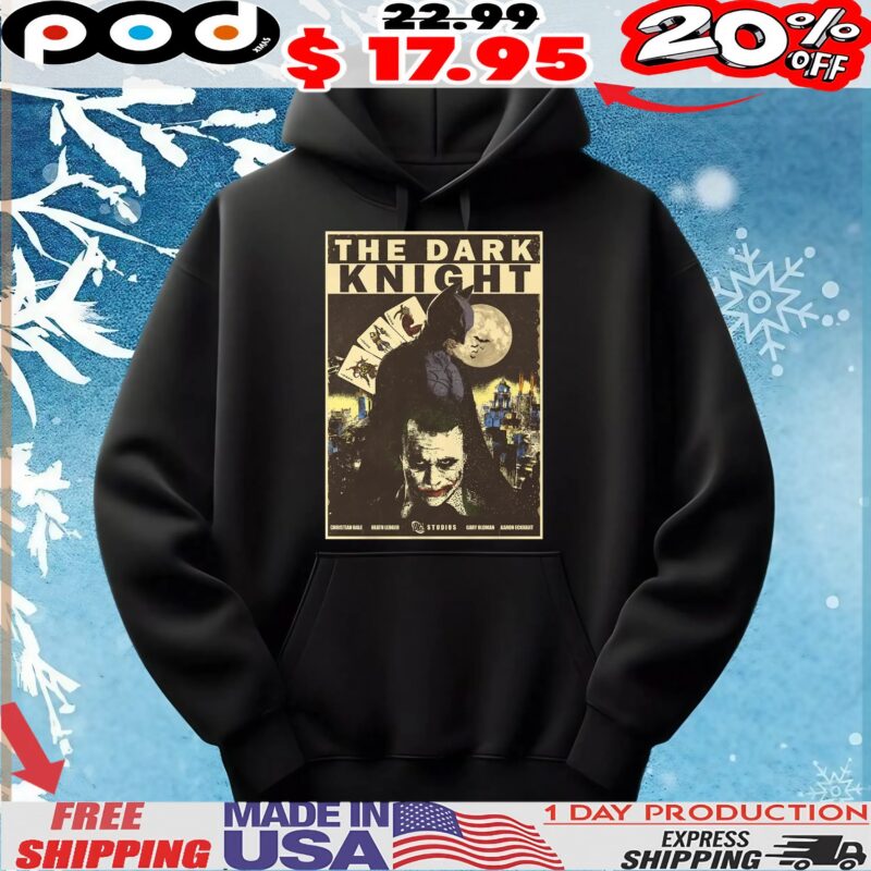 The Dark Knight Batman And Joker Poster T Shirt