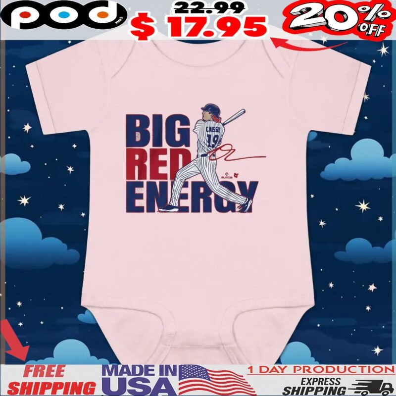 Owen Caissie Big Red Energy Signature T Shirt