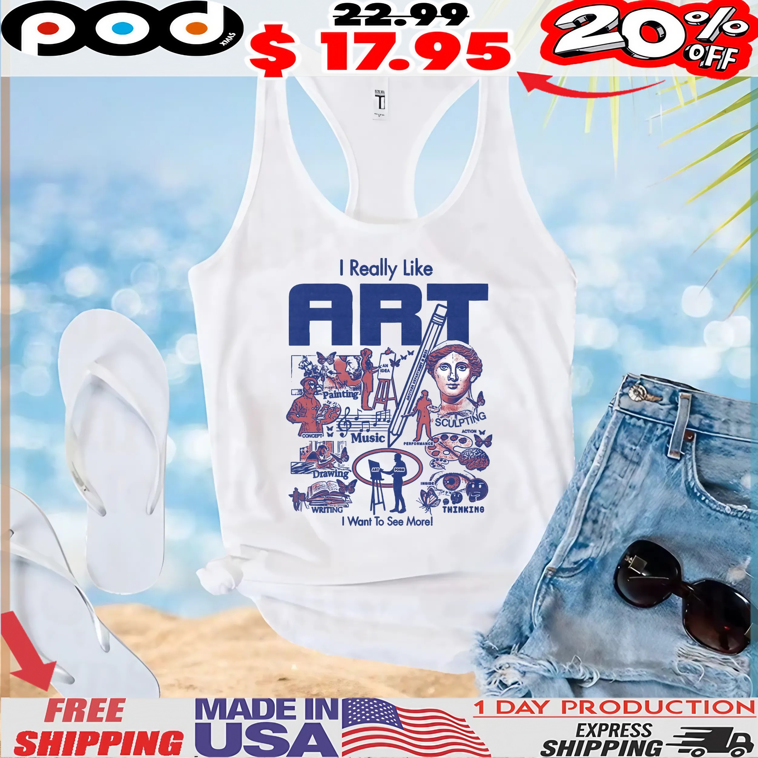 I Really Like ART I Want To See More T Shirt I Really Like ART I Want To See More T Shirt