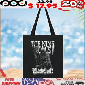 Ice Nine Kills X Blackcraft Decayed Reaper Horror T Shirt