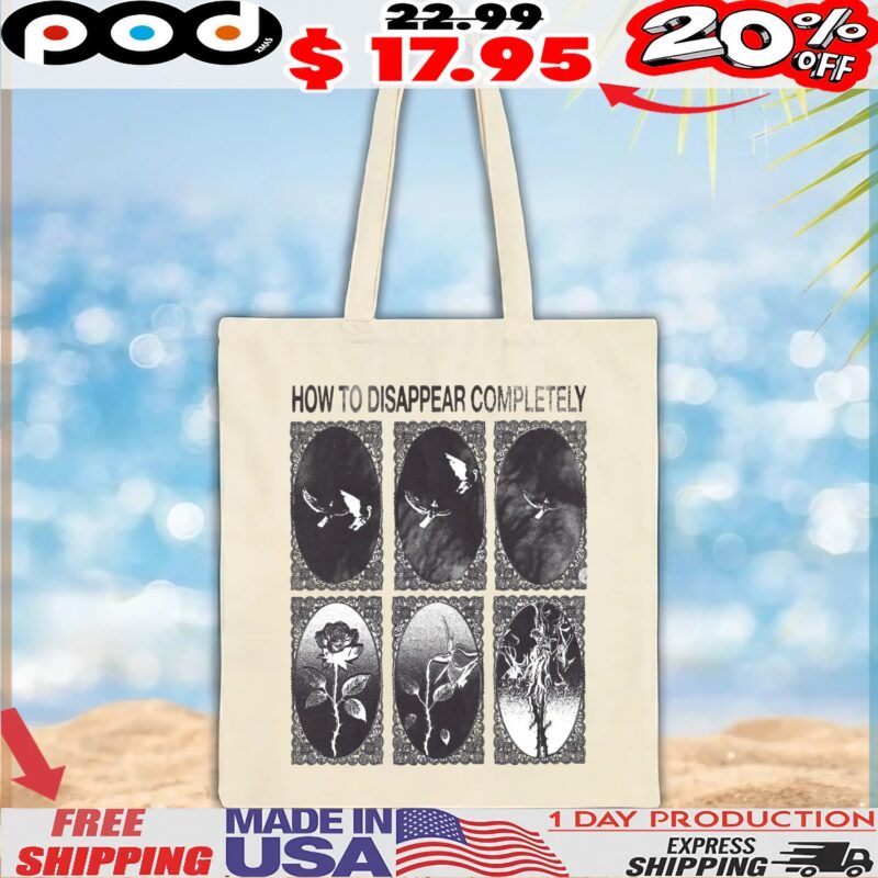 How To Disappear Completely Rose Dove T Shirt