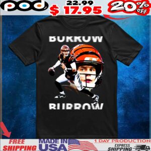Joe Burrow Cincinnati Bengals NFL Collage T Shirt