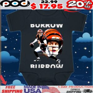 Joe Burrow Cincinnati Bengals NFL Collage T Shirt