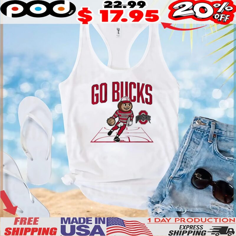 Ohio State Basketball Mascot Court T Shirt