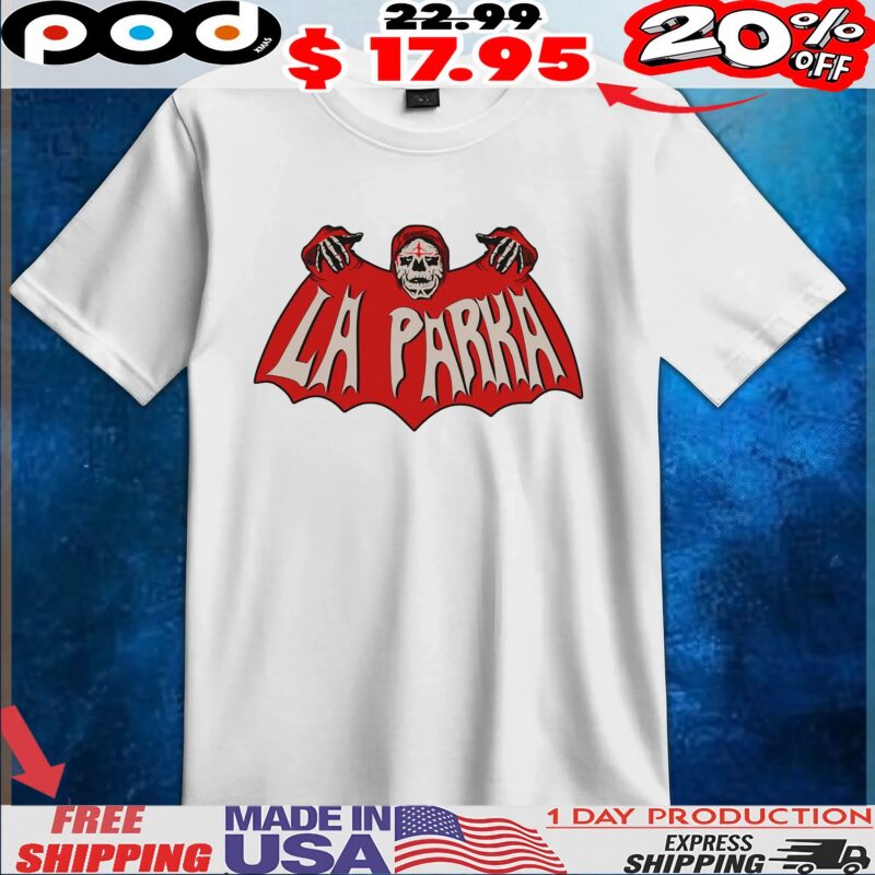 Más La Parka X Misfits Lucha Libre Mexicana T Shirt
