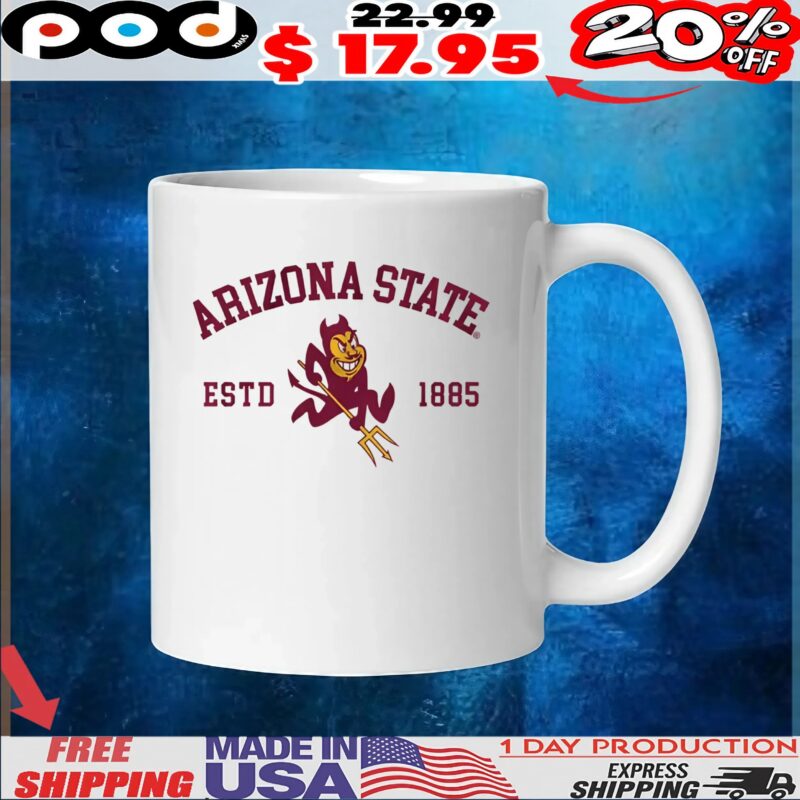 Arizona State Sun Devils Established 1885 T Shirt