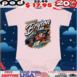 Kaylee Bryson 17 Muskogee Oklahoma Sprint Car Nascar T Shirt