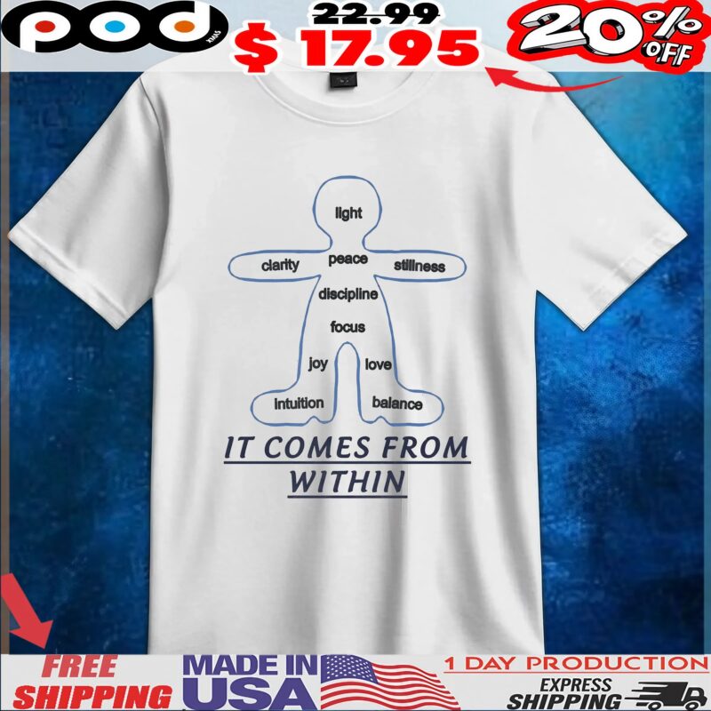It Comes From Within T Shirt