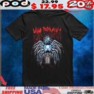 Kim Dracula Spiked Spider T Shirt