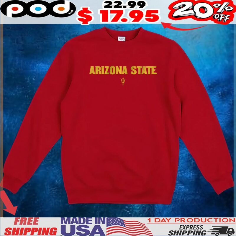 Arizona State Sun Devils Wordmark T Shirt