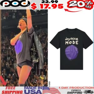 Lady Gaga Wore Depeche Mode T Shirt