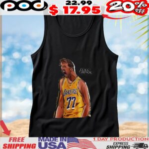 Luka Dončić Was Seen Wearing The 77 New Lakers Luka T Shirt