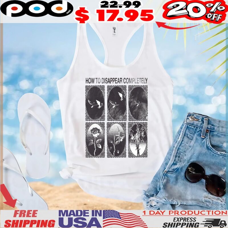 How To Disappear Completely Rose Dove T Shirt
