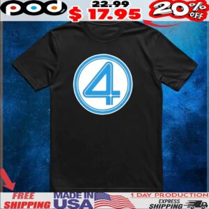 Marvel The Fantastic Four First Steps Logo T Shirt