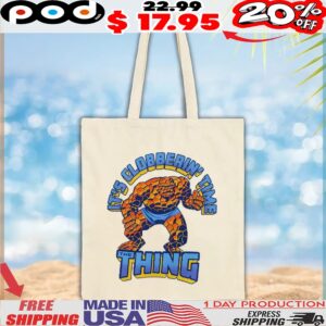 Marvel The Fantastic Four The Thing Clobberin' Time 2025 T Shirt
