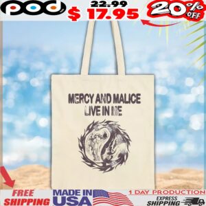 Mercy And Malice Live In Me T Shirt