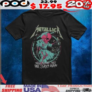 Metallica And Justice For All Skeleton Their Money Tips Her Scales Again T Shirt