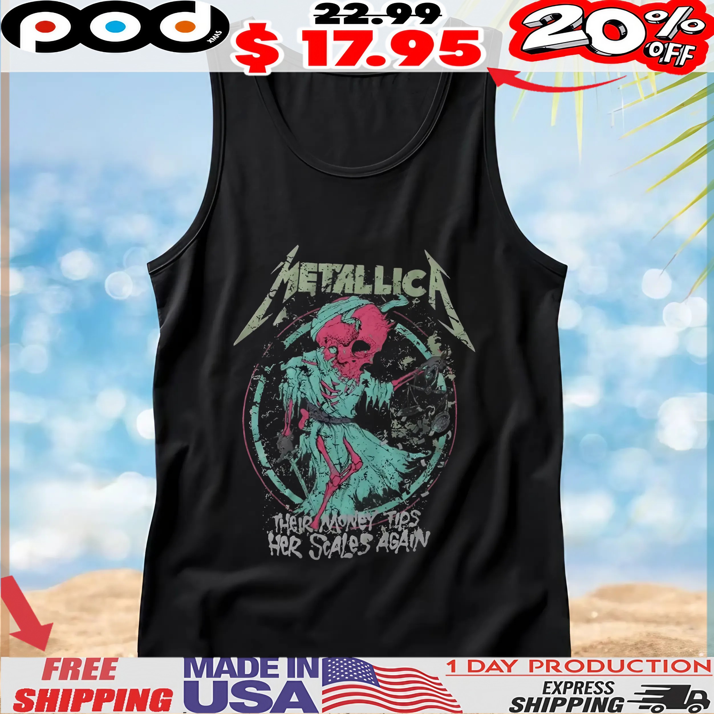 Metallica And Justice For All Skeleton Their Money Tips Her Scales Again T Shirt Metallica And Justice For All Skeleton Their Money Tips Her Scales Again T Shirt