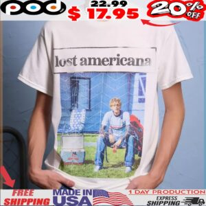 Mgk Lost Americana Lawn Chair T Shirt
