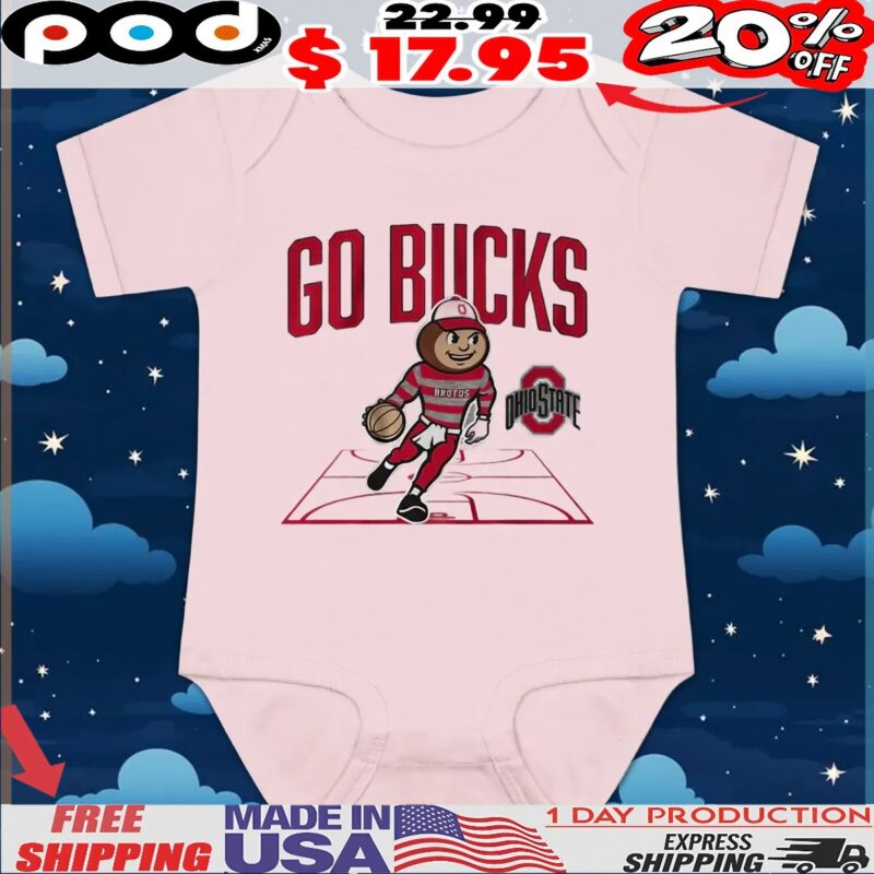 Ohio State Basketball Mascot Court T Shirt