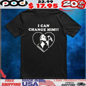 Morrissey I Can Change Him Heart T Shirt