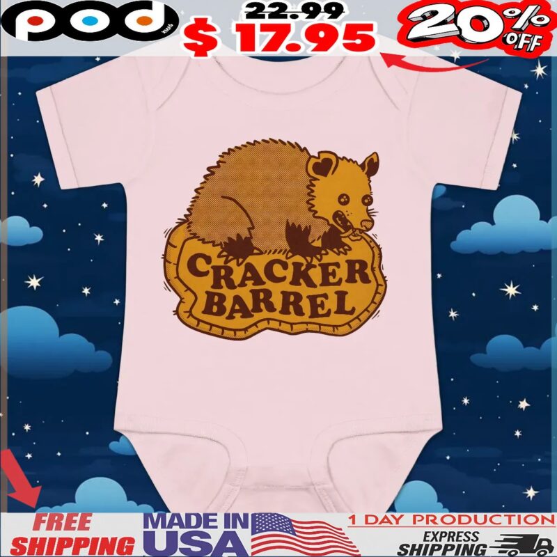 Possum Cracker Barrel Logo T Shirt