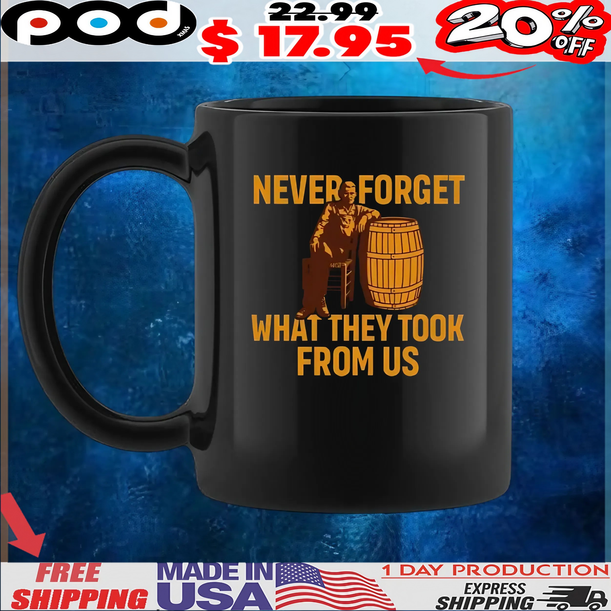 Never Forget What They Took From Us T Shirt