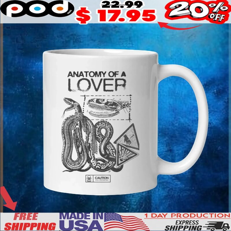 Snake Anatomy Of A Lover T Shirt