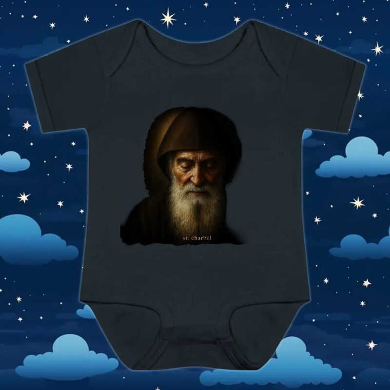 St Charbel Vintage T Shirt